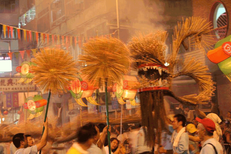 fire dragon dance